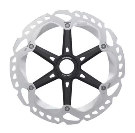 Frâne - Rotor pentru frana pe disc (180mm) Shimano Deore XT, RT-MT800-M, IceTech, CenterLock