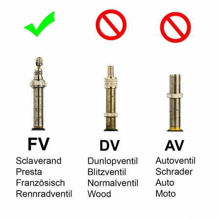 Camera MTB 27.5", WTB, 2.40-2.80, PV48, ventil presta 48mm [1]
