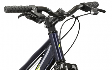 Bicicleta Copii Kross Hexagon JR 1.0, 24x12, Navy/YellowFluo [3]