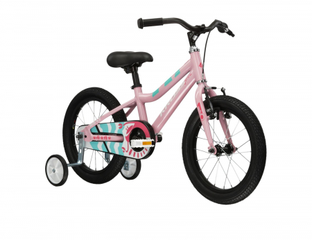 Bicicleta Copii Kross Mini 4.0, 16x10, Roz/Alb/Turcoaz [2]