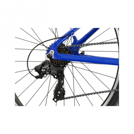Bicicleta MTB Kross 2025 Hexagon 1.0 26", Albastru/Argintiu, XS (26x14) [4]