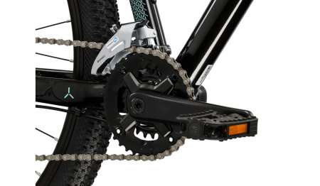 Bicicleta MTB Kross 2025 Lea 3.0 27.5", Negru/Menta, S (27x15) [5]