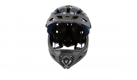 Casca Integrala Kross MTB Junior Salti FF, Negru, S, casca fullface, casca cu barbie [3]