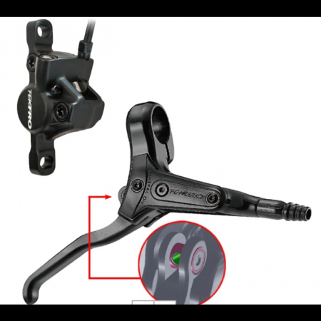 Frâne Disc - Față - Frana disc fata Tektro HD-T275, Maneta 3 degete, Hidraulica
