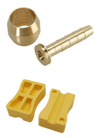 Conducte si Conectori - Kit Pin si Oliva Shimano pentru furtun hidraulic BH59, include bacuri plastic