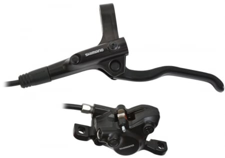 Frâne Disc - Față - Frana pe disc fata Shimano Alivio, maneta BL-MT200 (stanga) + etrier BR-MT200 (fata)