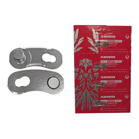 Lanțuri - Za Rapida conectare lant 12v SRAM PowerLock Silver