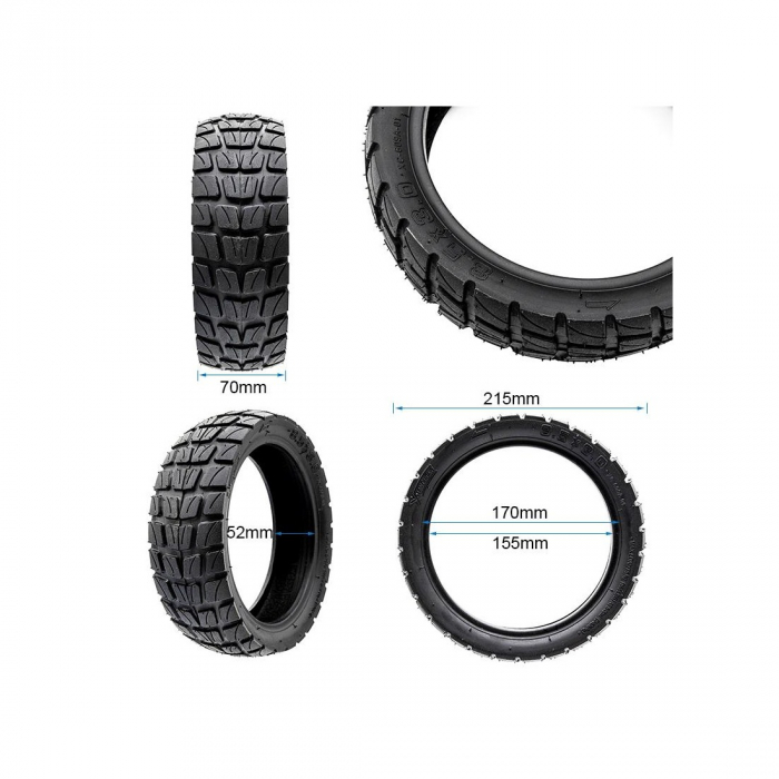 Anvelopa Xuancheng 8.5x3-6.1 pentru trotinete [2]