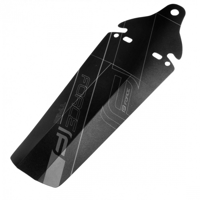 Aparatoare noroi spate FORCE TRIS plastic negru [2]