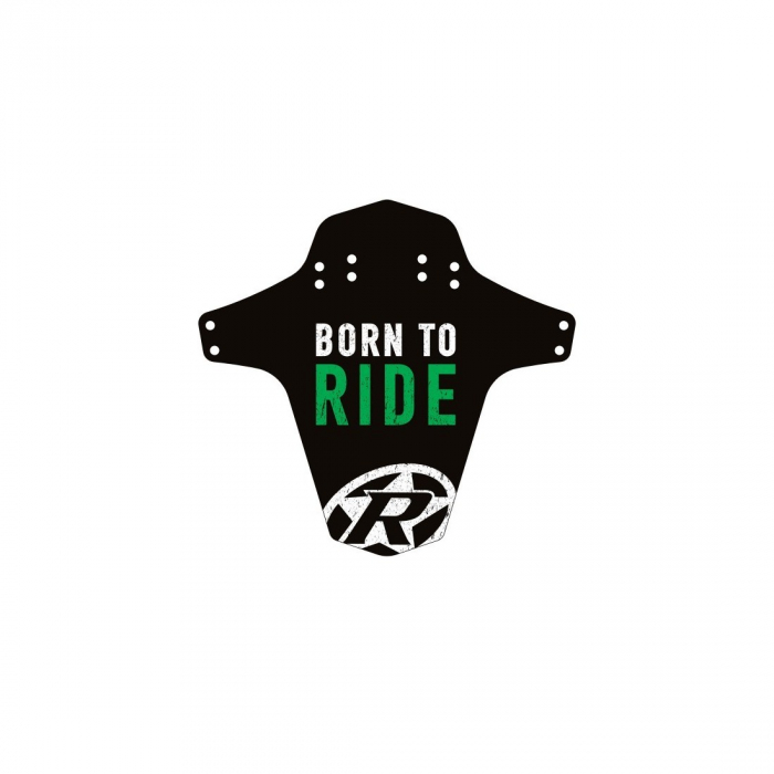 Aparatoare Reverse Born to Ride negru/alb/verde [1]