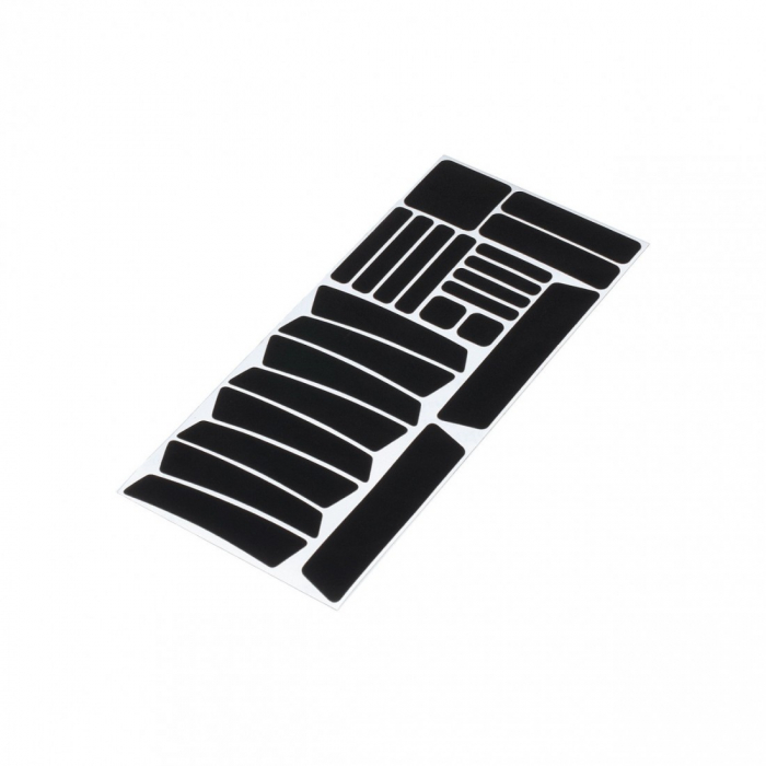 Autocolant protectie cadru BBB BBP-71 MultiVis 3M Negru [2]