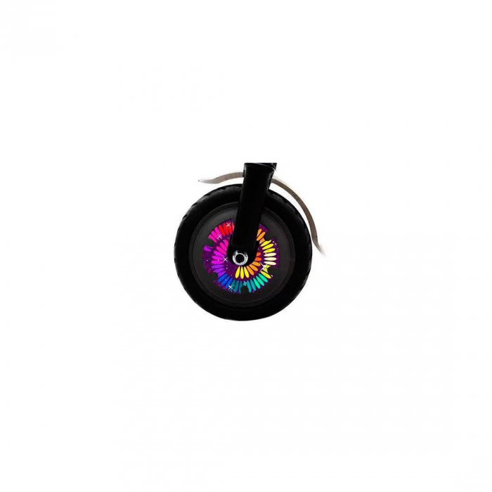 Autocolant vinil roata fata (motor) pentru trotineta Xiaomi -Indian Color [1]