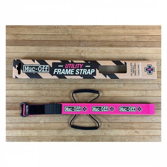 Banda prindere cadru Muc-Off Utility Frame Strap Roz [2]