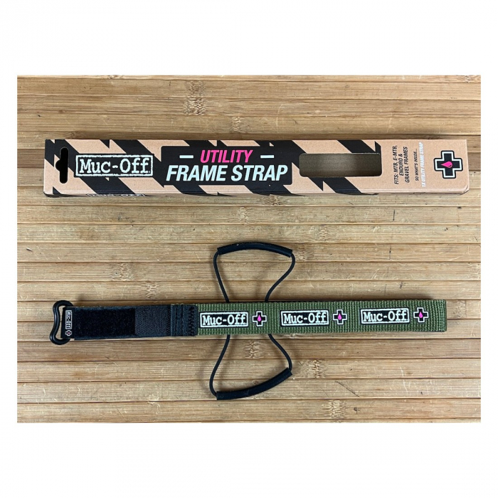 Banda prindere cadru Muc-Off Utility Frame Strap Verde [3]