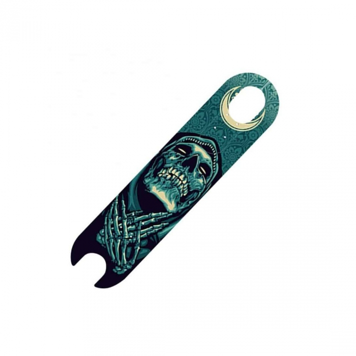Baza antialunecare PVC pentru trotineta Xiaomi Pro si Pro 2 - Black Skull [1]