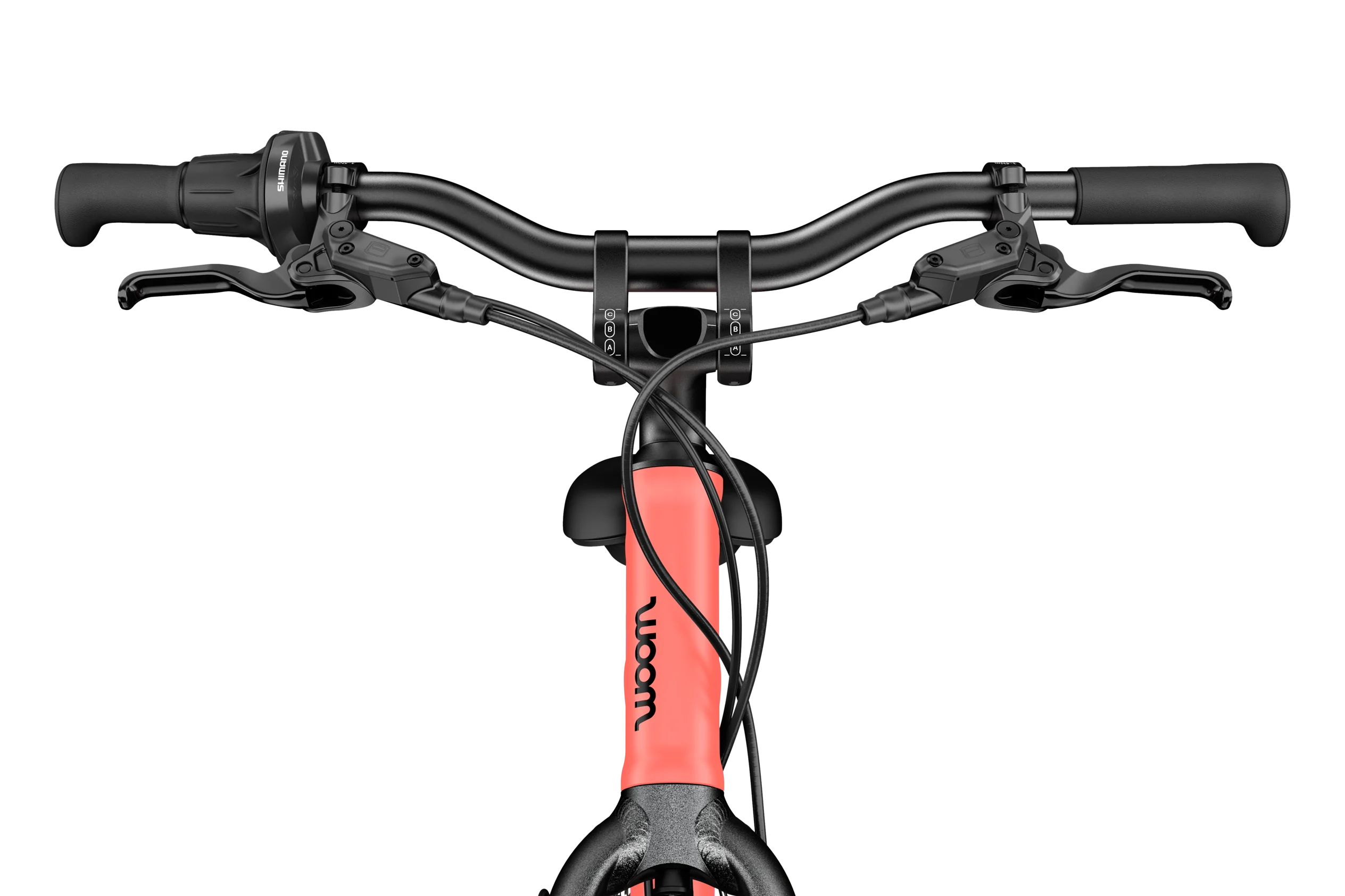 Bicicleta Copii Woom EXPLORE 4 Neon Coral [5]