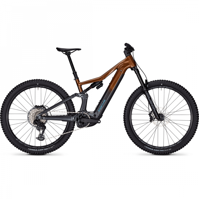 Bicicleta Electrica Focus Jam 2 6.8 29 600Wh Gold Brown / Diamond Black - L(44cm) [1]
