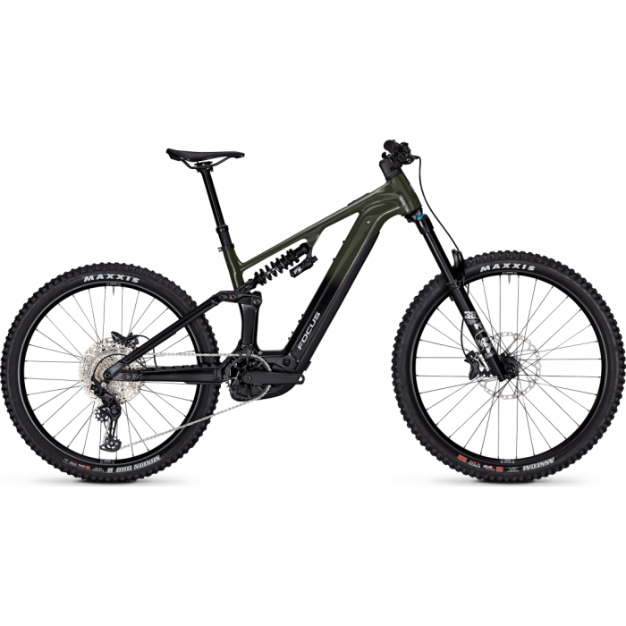 Bicicleta Electrica Focus Sam 2 6.8 29 600Wh Urban Green / Magic Black - L(44cm) [1]