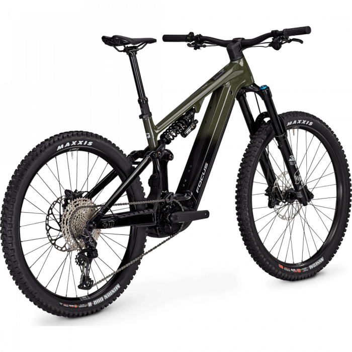 Bicicleta Electrica Focus Sam 2 6.8 29 600Wh Urban Green / Magic Black - M(42cm) [2]