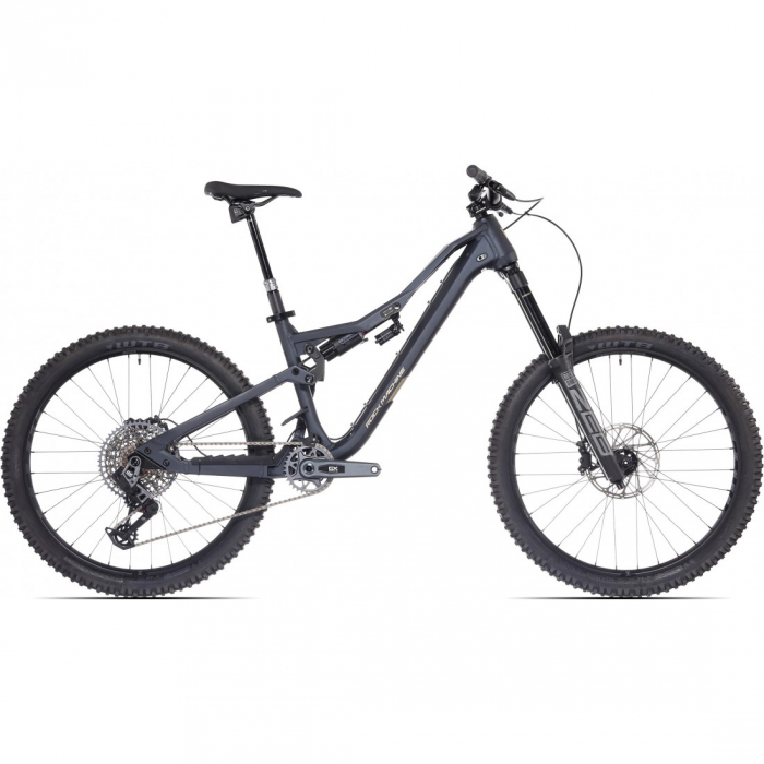 Bicicleta Rock Machine Whizz FS III 90 AXS 27.5Matte Deep Ocean Blue 16.0 - (M) [1]