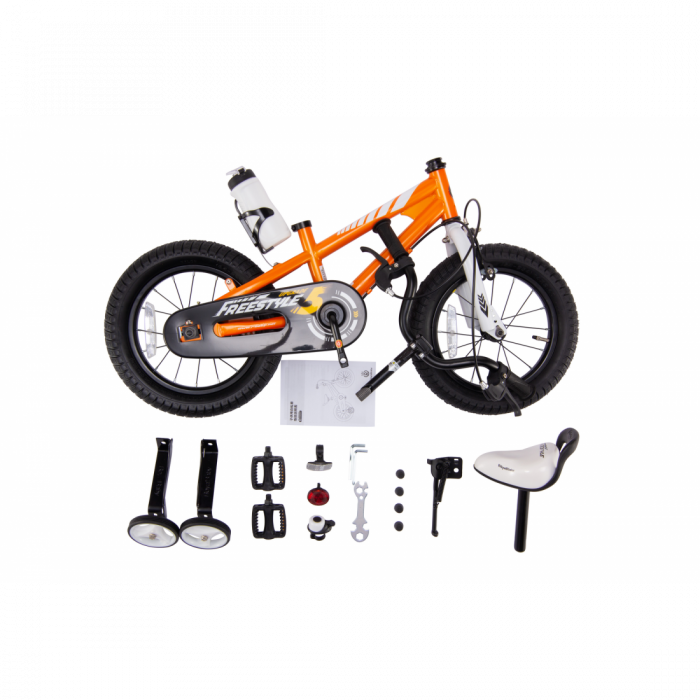 Bicicleta Royal Baby Freestyle Coaster Brake 14 Orange [3]