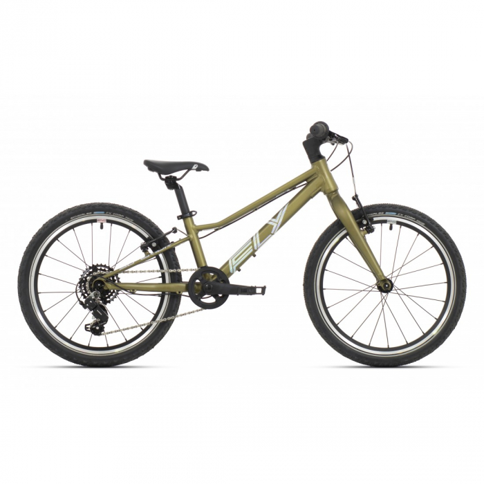 Bicicleta Superior FLY 20 VB Matte Olive Metallic/Hologram Chrome [2]