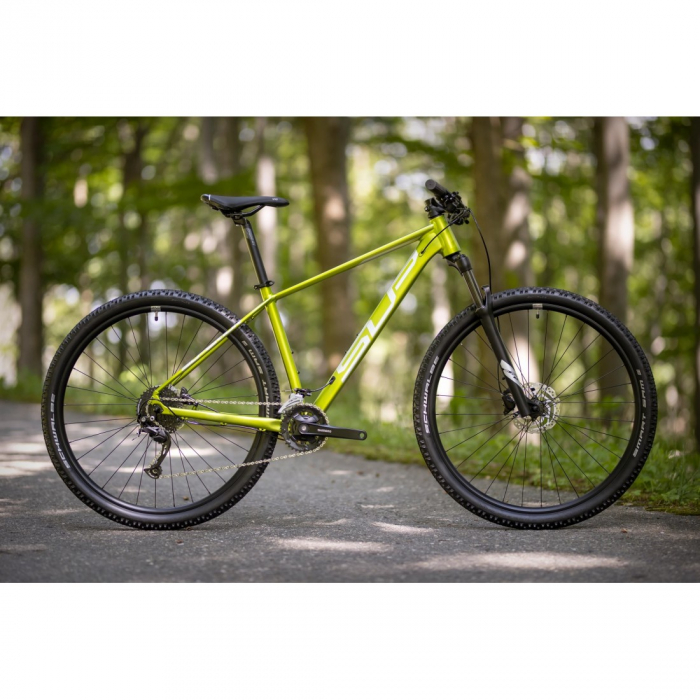 Bicicleta Superior XC 859 29 Matte Lime Metallic/Chrome Silver 20.0 - (L) [6]