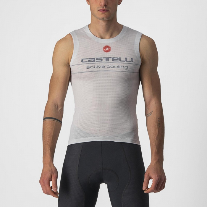 Bluza corp fara maneci Castelli Active Cooling SL Gri XXL [1]