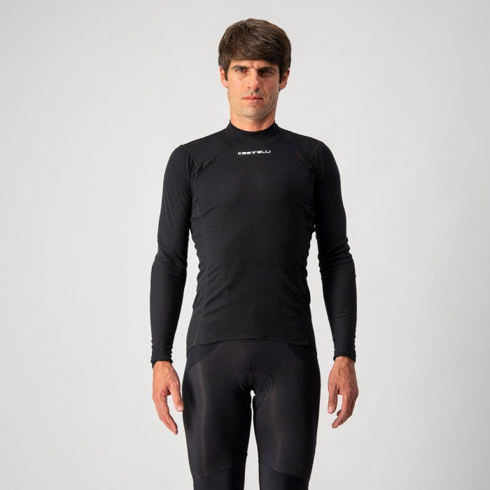 Bluza de corp cu maneca lunga Castelli Flanders Warm LS Negru S [2]