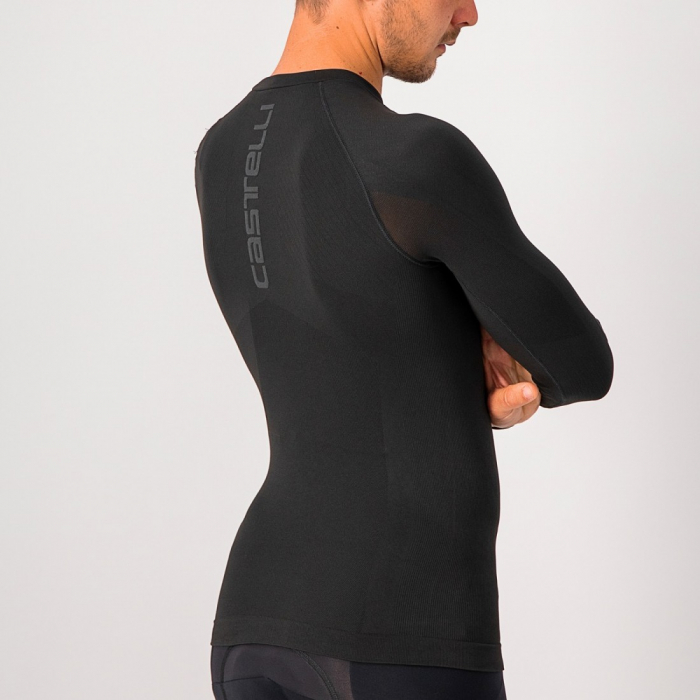 Bluza de corp cu maneca lunga Castelli Seamless Base Layer LS Negru S/M [5]