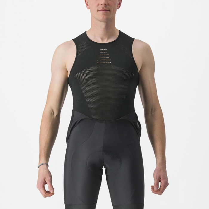 Bluza de corp cu maneca scurta Castelli Core Seamless Negru S/M [4]