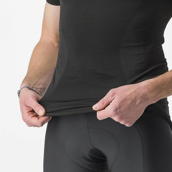 Bluza de corp cu maneca scurta Castelli Core Seamless SS Negru S/M [3]