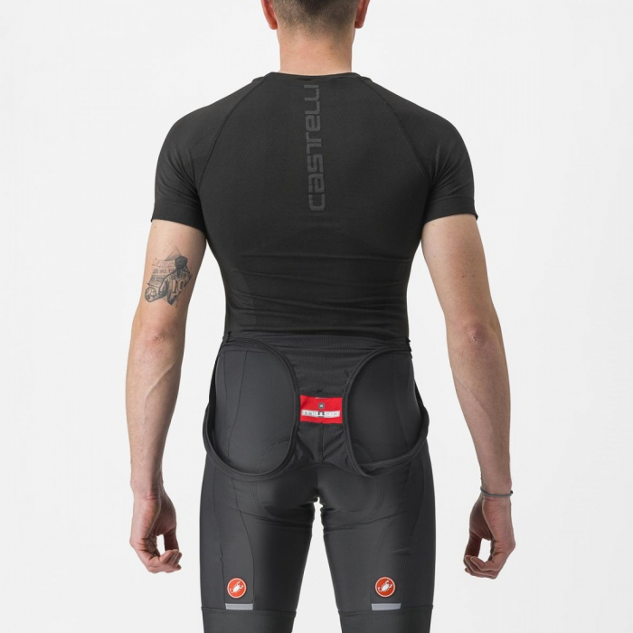 Bluza de corp cu maneca scurta Castelli Core Seamless SS Negru S/M [2]