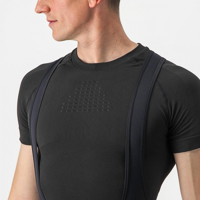 Bluza de corp cu maneca scurta Castelli Core Seamless SS Negru S/M [6]