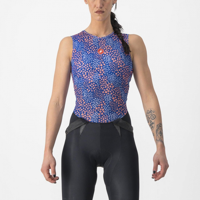 Bluza de corp fara maneci Castelli Pro Mesh 4 W SL de dama Violet S [1]