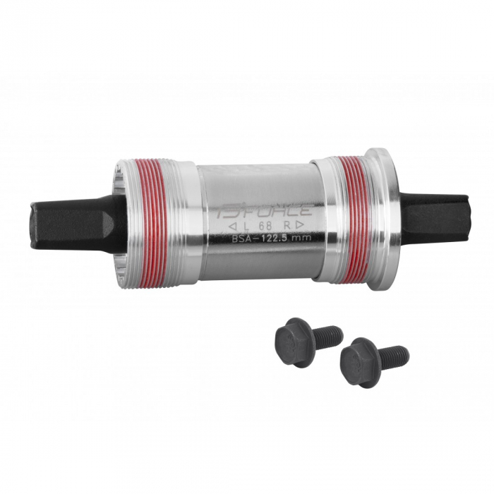 Butuc pedalier Force BSA 122.5 mm cupe aluminiu [1]