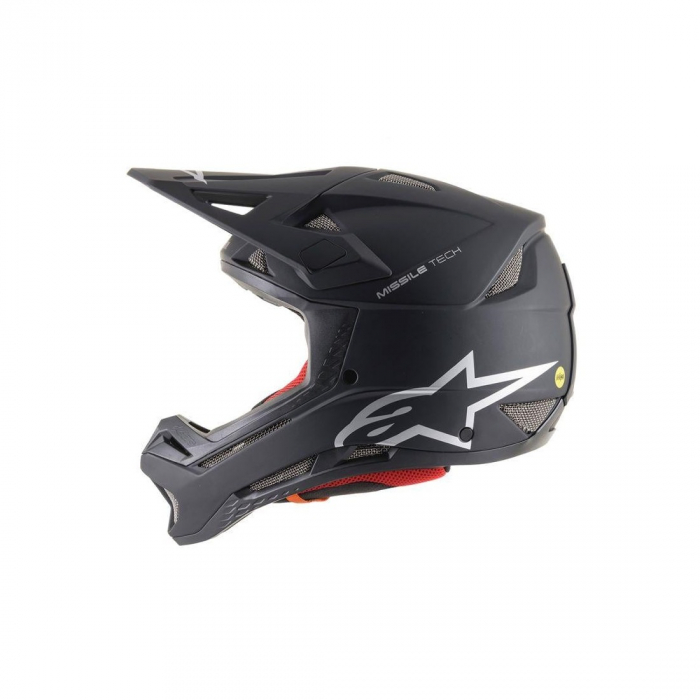 Casca Alpinestars Missile tech Solid Black Matt M (55-59 cm) [2]