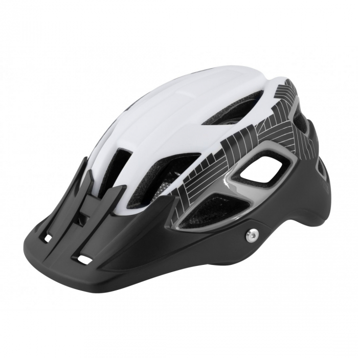 Casca Force Aves MTB E-bike Alb/Negru Mat L-XL (58-61 cm) [4]