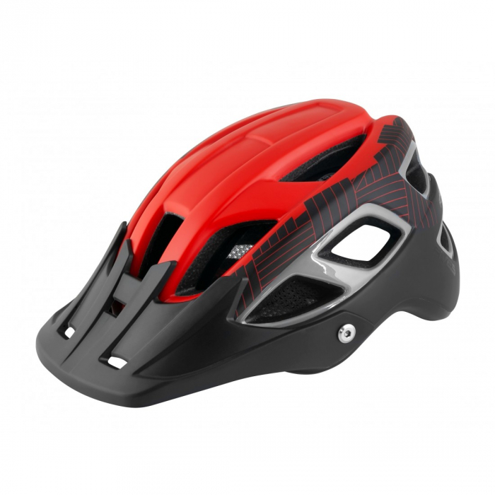 Casca Force Aves MTB E-bike Rosu/Negru Mat L-XL (58-61 cm) [4]