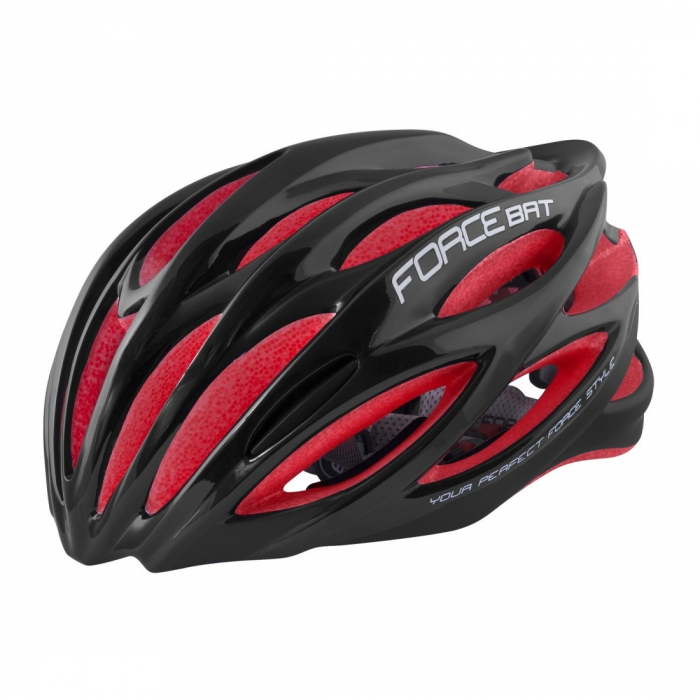 Casca Force Bat Negru/Rosu L-XL (57-61 cm) [1]