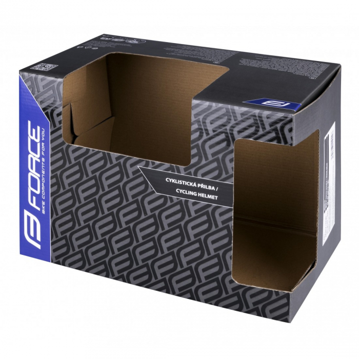 Casca Force Bull Hue negru/turcoaz S-M (54-58 cm) [2]