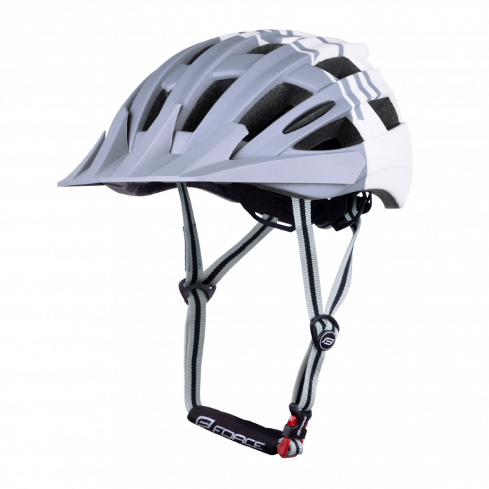 Casca Force Corella MTB gri/alb L-XL (57-61 cm) [1]