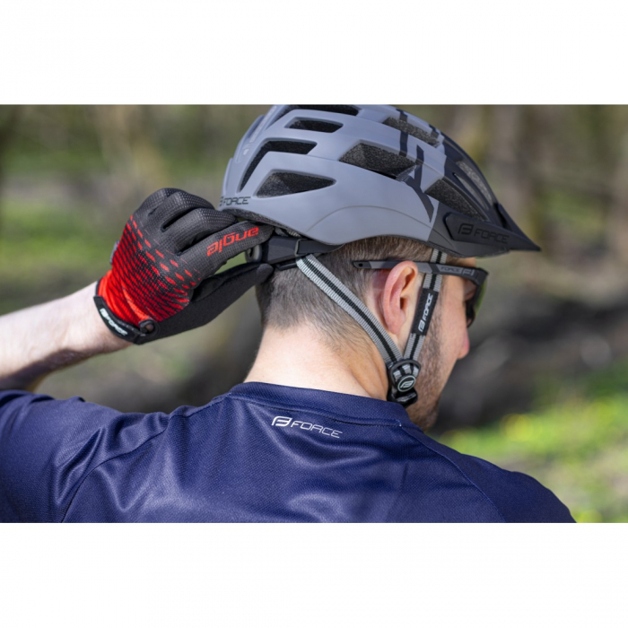 Casca Force Corella MTB negru/gri S-M (54-58 cm) [8]