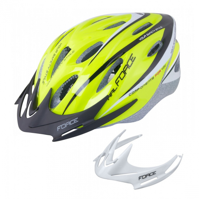 Casca Force Hal Fluo/Black XS-S (48-54 cm) [4]