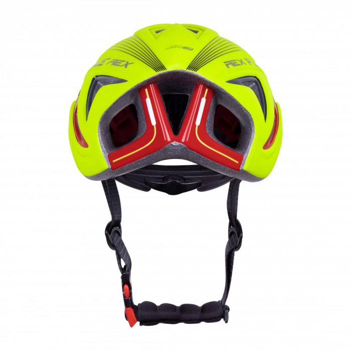 Casca Force Rex Fluo/Rosu S-M (56-58 cm) [4]