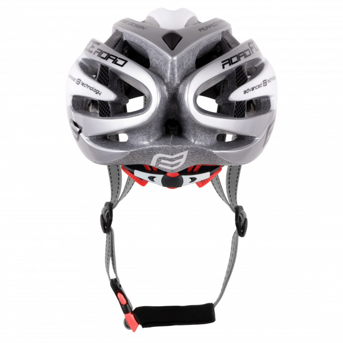 Casca FORCE ROAD Alb/gri L-XL (58-63 cm) [6]