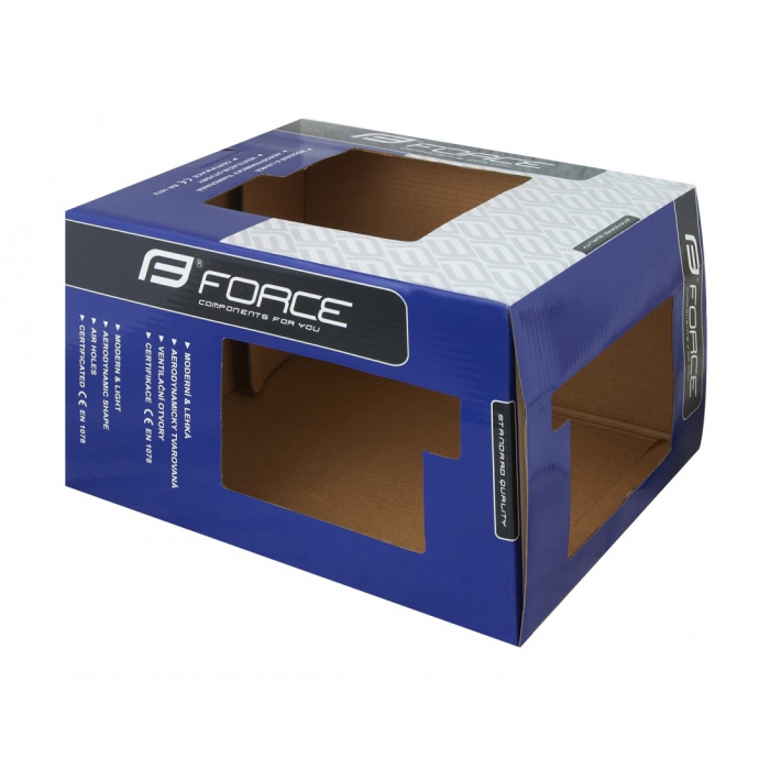 Casca FORCE ROAD Alb/gri L-XL (58-63 cm) [2]