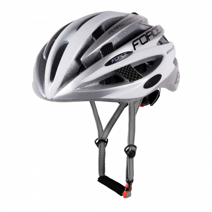 Casca FORCE ROAD Alb/gri L-XL (58-63 cm) [1]