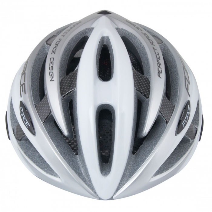 Casca FORCE ROAD Alb/gri S-M (54-58 cm) [2]
