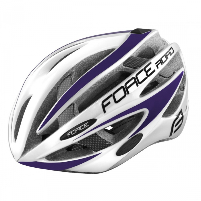 Casca Force Road alb/violet S-M (54-58 cm) [6]
